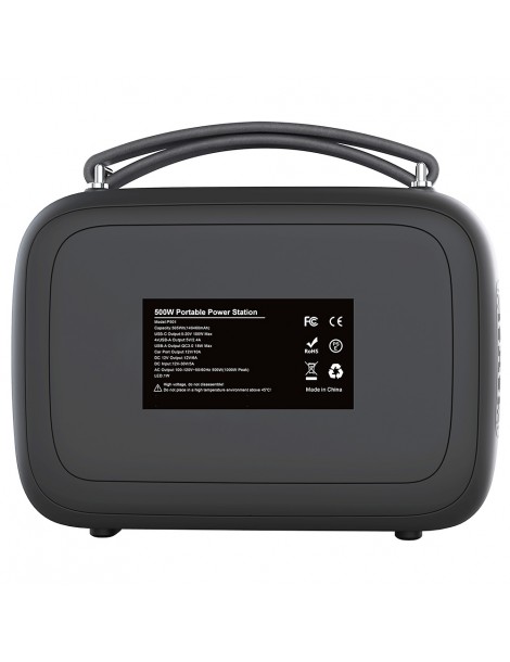 OUKITEL P501 505Wh / 500W Generatore Portatile per Viaggi in Campeggio – Arancione Hotsell