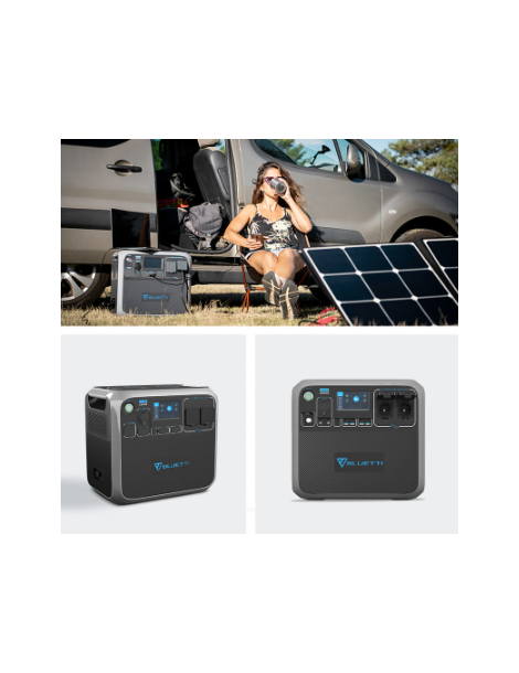 BLUETTI Poweroak AC200P 2000W Centrale elettrica portatile per grandi elettrodomestici frigorifero grill 2000Wh Vendite Flash