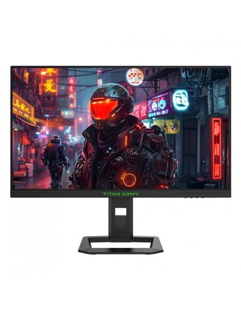 TITAN ARMY P2710S Monitor da gioco 27 pollici 2K QHD 240Hz con supporto rotante 1ms GTG HDR400 Adaptive-sync Moda