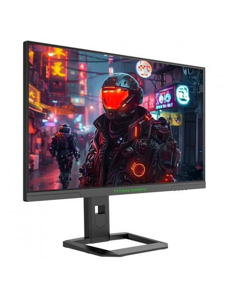 TITAN ARMY P2710S Monitor da gioco 27 pollici 2K QHD 240Hz con supporto rotante 1ms GTG HDR400 Adaptive-sync Moda