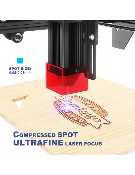LONGER RAY5 5.5W 60W FAC Taglierina per incisione laser Chipset ESP32 Connessione WIFI Schermo Touch da 3 5" Fino Al -60%