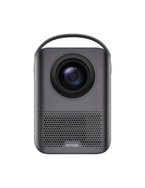 ETOE D2 Pro Proiettore 300 ANSI Android TV 10 decodifica 4K 1080P nativo correzione trapezoidale - nero Prezzo Ridotto