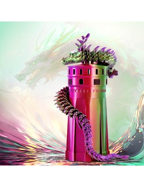 ERYONE Filamento PLA seta tricolore 1kg - rosso viola e verde Novità
