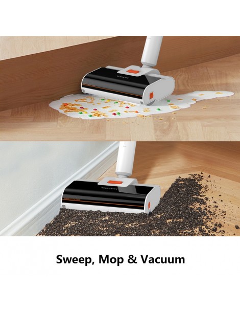 Proscenic Washvac F16 aspirapolvere a secco e a umido senza filo aspirapolvere spazzatrice 3 in 1 autopulente Negozio