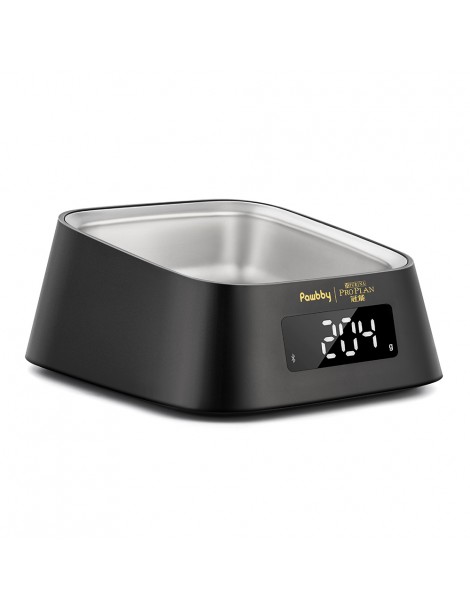 Pawbby Dosatore Intelligente di Cibo per Animali con 4 unità di Pesatura Acciaio Inox 304 Registrazione dei Pasti su App Spedizione Gratuita