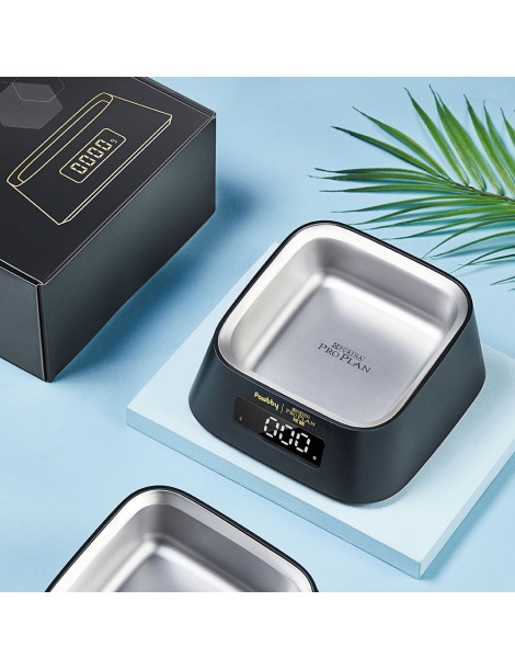 Pawbby Dosatore Intelligente di Cibo per Animali con 4 unità di Pesatura Acciaio Inox 304 Registrazione dei Pasti su App Spedizione Gratuita