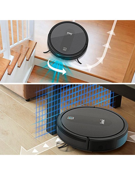INSE E6 2200Pa Aspirapolvere Robot con Potenza di Aspirazione 4 Modalità di Pulizia Vendita Calda