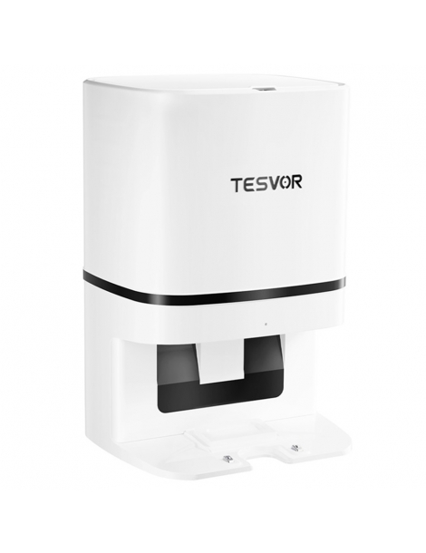 Tesvor S7 Pro AES Robot Aspirapolvere con Stazione di Svuotamento Automatico Funzione Mopping Aspirazione 6000Pa - Bianco Italia