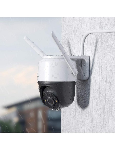 IMOU Cruiser Telecamera di sicurezza per esterni sirena da 110 dB visione notturna a colori telecamera panoramica 1080P IP66 Nuovo