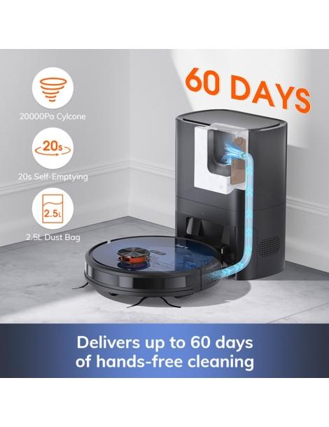 ILIFE T10s Robot Aspirapolvere Aspirazione 3000Pa Navigazione LDS Stazione di Svuotamento Automatico Qualità