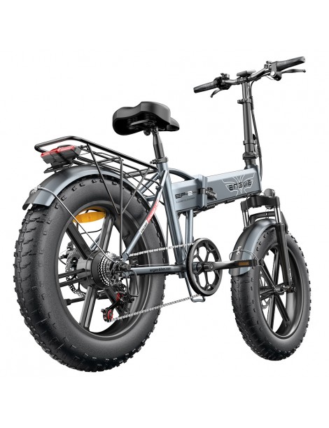 ENGWE EP-2 Pro 20 Pollici Bicicletta Elettrica Pieghevole con Pneumatici Grassi 750W Motore 48V 13Ah LG 2022 Versione–Grigio Negozi Online