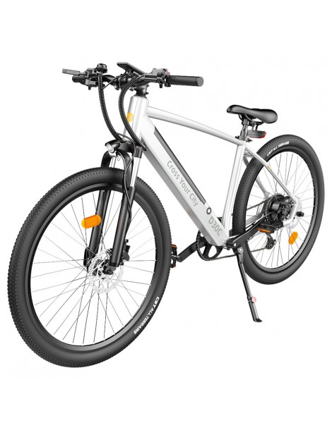 ADO DECE 300C(D30C) Bicicletta Elettrica 27.5in Pneumatico 36V 10.4Ah Batteria 250W Motore Shimano 9 velocità - Argento Sconto
