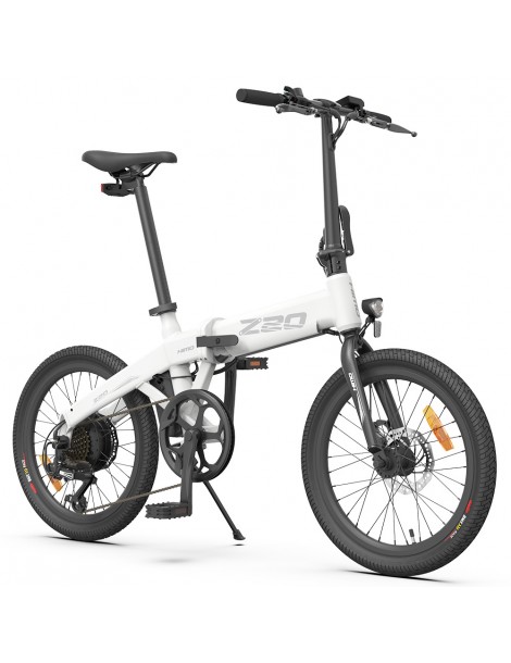 HIMO Z20 Max 20" Pneumatici Bici Elettrica Pieghevole Bici da città 250W Motore 36V 10Ah Batteria - Bianco Outlet