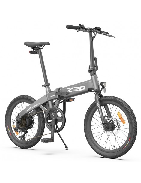 HIMO Z20 Max 20" Pneumatici Bici Elettrica Pieghevole Bici da città 250W Motore 36V 10Ah Batteria - Grigio In Vendita