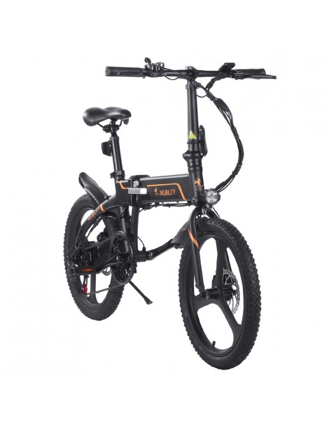 Niubility B20 20 Inch Bicicletta elettrica pieghevole 350W Motore 42V 10.4 Ah Batteria – Nero Saldi