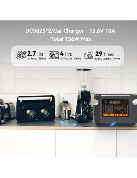 Flashfish QE01D Stazione di alimentazione portatile batteria da 22 4V/20Ah 448Wh uscita CA da 600W Offerte