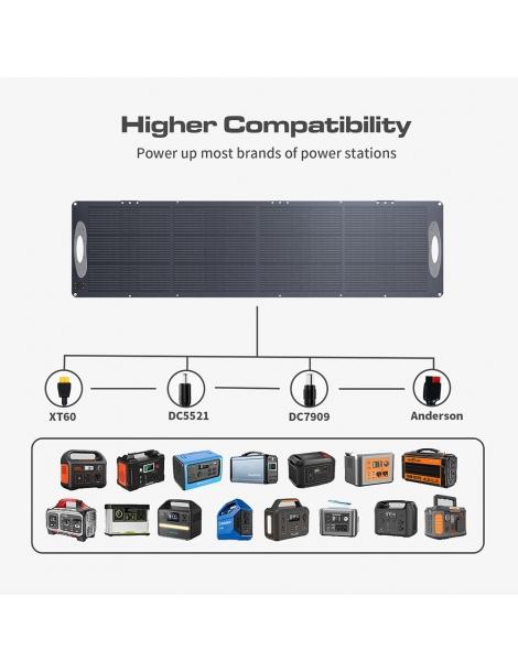 VDL POWER 200W Pannello solare portatile pieghevole cella monocristallina da 20V cavalletto regolabile Vendita Calda