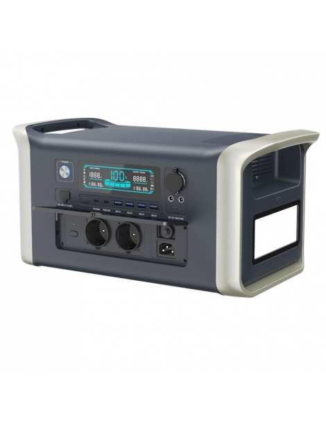 UAPOW Apower1000 Stazione di alimentazione portatile generatore solare LiFePO4 da 1024Wh uscita CA 1800W ricarica PD 100W Offerta speciale