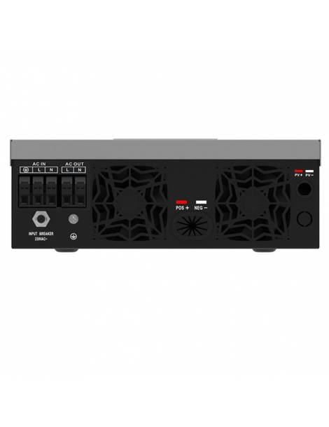 Inverter solare ibrido DAXTROMN 6200W MPPT 48V DC 120A inverter sinusoidale puro con ingresso PV 450V DC con WiFi Italia