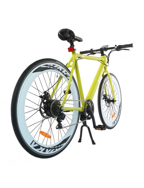 AVAKA R1 Bicicletta elettrica 250W Motore Batteria 9Ah- Verde Spedizione Gratuita