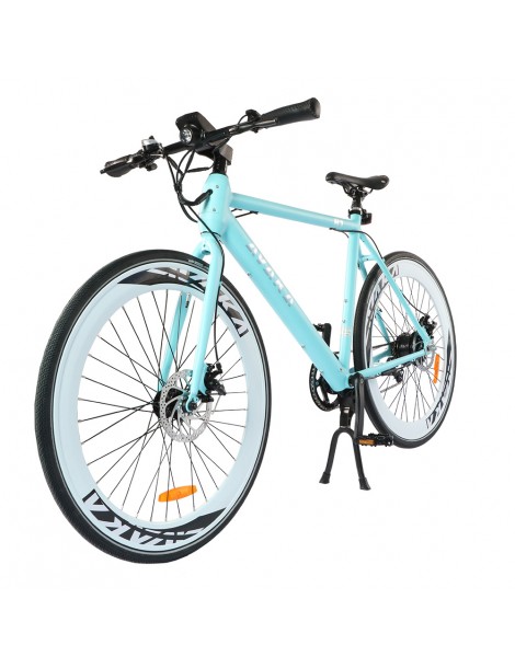 AVAKA R1 Bicicletta elettrica 250W Motore Batteria 9Ah- Blu opaco Pezzi Unici