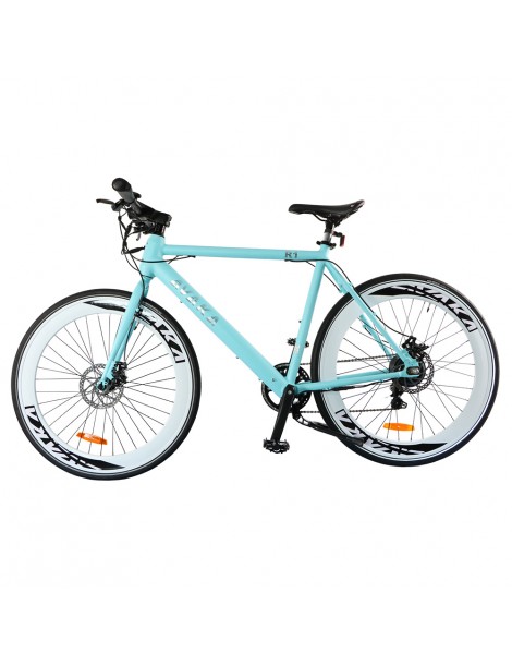 AVAKA R1 Bicicletta elettrica 250W Motore Batteria 9Ah- Blu opaco Pezzi Unici