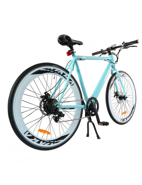 AVAKA R1 Bicicletta elettrica 250W Motore Batteria 9Ah- Blu opaco Pezzi Unici