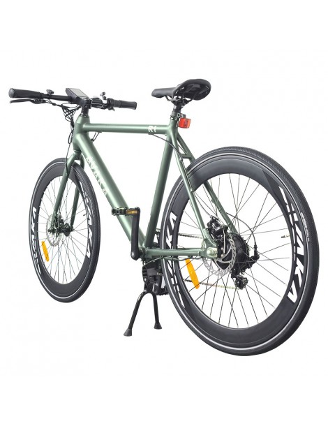AVAKA R1 Bicicletta elettrica 250W Motore Batteria 9Ah - Verde militare opaco Soddisfazione Garantita
