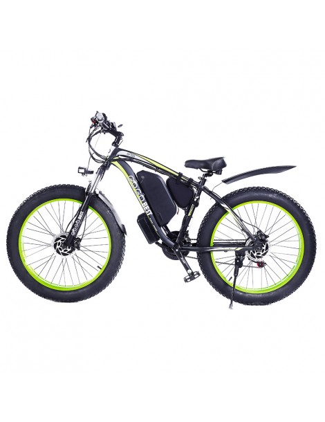 GOGOBEST GF700 26*4.0 Pneumatici Grassi Mountain Bike Elettrica 1000W Motore Brushless 48V 17 5Ah Batteria – Verde Qualità Garantita
