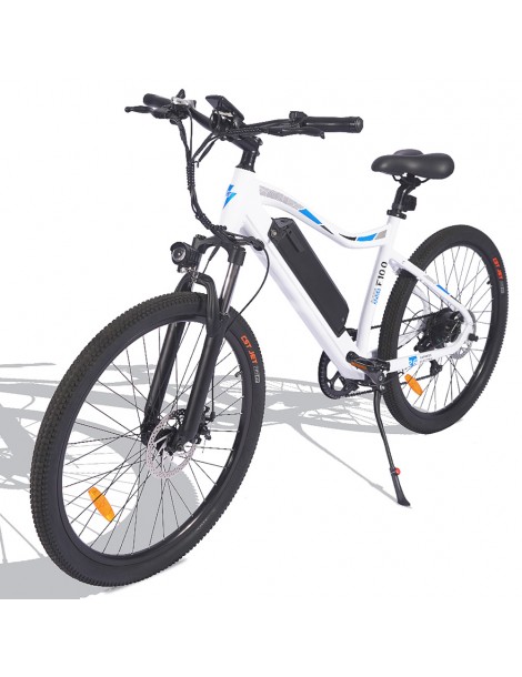FAFREES F100 26' Bici elettrica 33 KMPH Mountain Ebike Adulti 350 W Motore 48 V 11 6 Ah Batteria rimovibile-Bianco Sottocosto