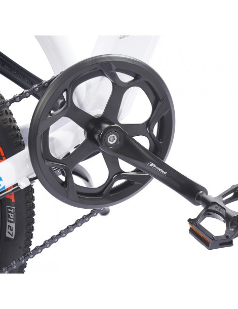 FAFREES F100 26' Bici elettrica 33 KMPH Mountain Ebike Adulti 350 W Motore 48 V 11 6 Ah Batteria rimovibile-Bianco Sottocosto