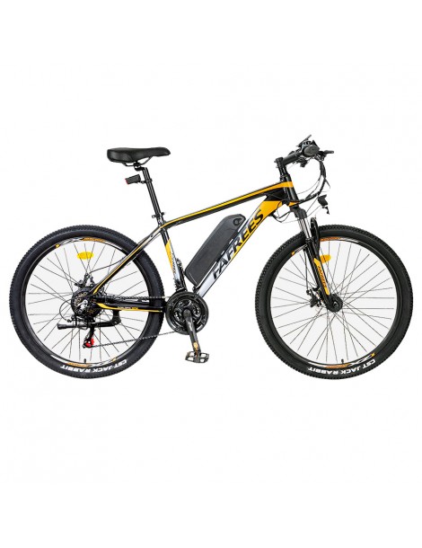 FAFREES Bici elettrica da 26 pollici 250 W con batteria agli ioni di litio da 36 V 10 Ah SHIMANO 21 velocità-Nero Convenienza