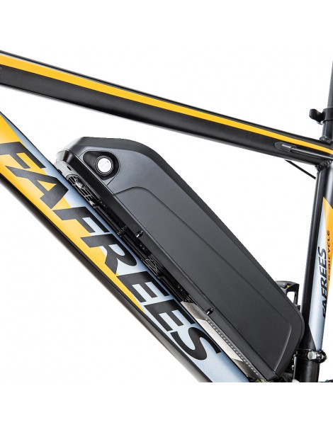 FAFREES Bici elettrica da 26 pollici 250 W con batteria agli ioni di litio da 36 V 10 Ah SHIMANO 21 velocità-Nero Convenienza