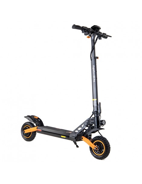 Kugoo Kirin G2 PRO Scooter elettrico pieghevole 600W Motore 15Ah 48V Batteria 9 pollici Pneumatici - Nero Arancione Offerta