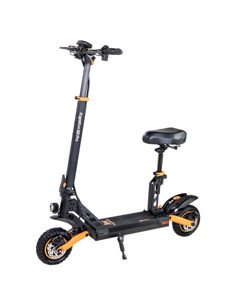 Kugoo Kirin G2 PRO Scooter elettrico pieghevole 600W Motore 15Ah 48V Batteria 9 pollici Pneumatici - Nero Arancione Offerta