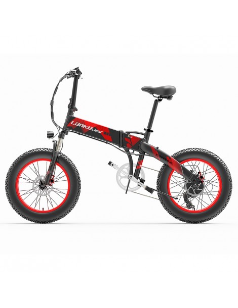 LANKELEISI X2000PLUS 10.4Ah 48V 1000W Ciclomotore Elettrico Bici Pieghevole Online