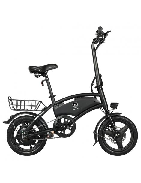LAIFOOK Dolphin Bici Elettrica Pieghevole Motore 250W Batteria 36V 7.8AH Pneumatico 14 pollici - Nero I Più Venduti