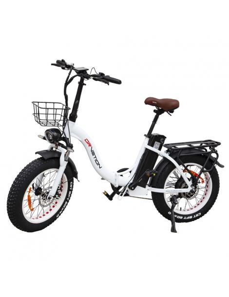 DRVETION CT20 Bicicletta elettrica pieghevole pneumatico grasso 20*4.0inch motore 750W batteria 48V 15Ah Vendite Flash
