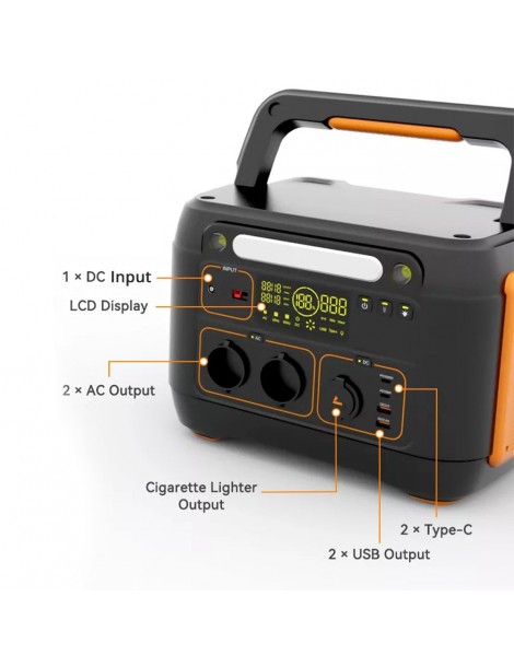 Flashfish A1001 Generatore solare portatile 1030Wh/1000W 278400mAh porte CA a onda sinusoidale pura 7 uscite - spina UE Acquista Ora