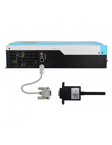 DAXTROMN Inverter Solare Off Grid da 3 5KW Caricatore MPPT da 24V DC 100A Sinusoidale Puro con Ingresso PV 450VDC e WiFi Promozione Limitata