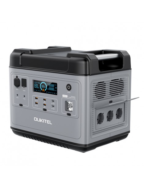 OUKITEL P2001 Ultimate 2000Wh/2000W Stazione di Alimentazione Portatile con Ricarica Super Rapida Spina UE Sconto