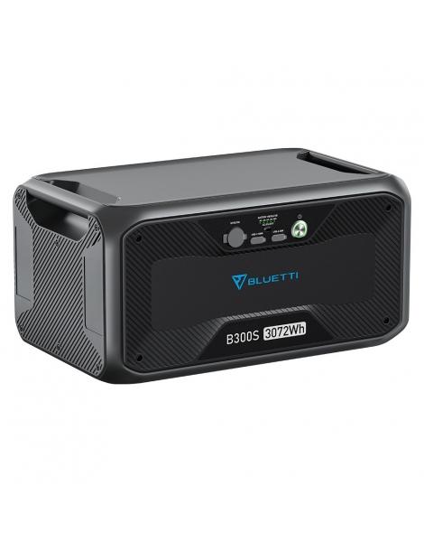 BLUETTI B300S 3072Wh Modulo batteria di espansione celle LiFePO4 regolatore di carica MPPT ingresso 1000W 3 uscite Moda
