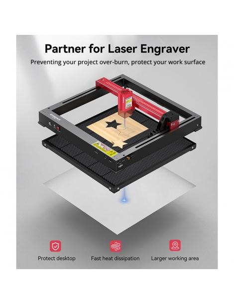 ATOMSTACK F4 420x410mm Letto laser Tavolo di lavoro a nido d'ape Promozione