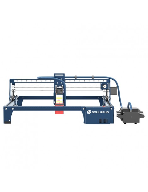 SCULPFUN S30 5W Taglierina con incisione laser assistenza automatica ad aria lente sostituibile scheda madre a 32 bit Promozione Limitata