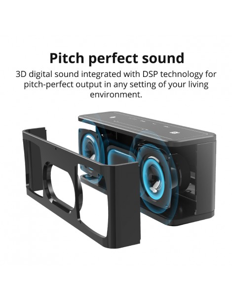 Tronsmart Element Mega SoundPulse™ Altoparlante Bluetooth 5.0 con uscita fino a 40W suono digitale 3D controllo touch - Nero 2025