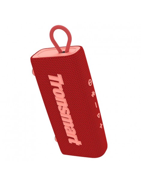 Tronsmart Trip 10W Altoparlante Bluetooth 5.3 portatile con elegante impugnatura in tessuto Batteria 2000mAh - Rosso Vendita