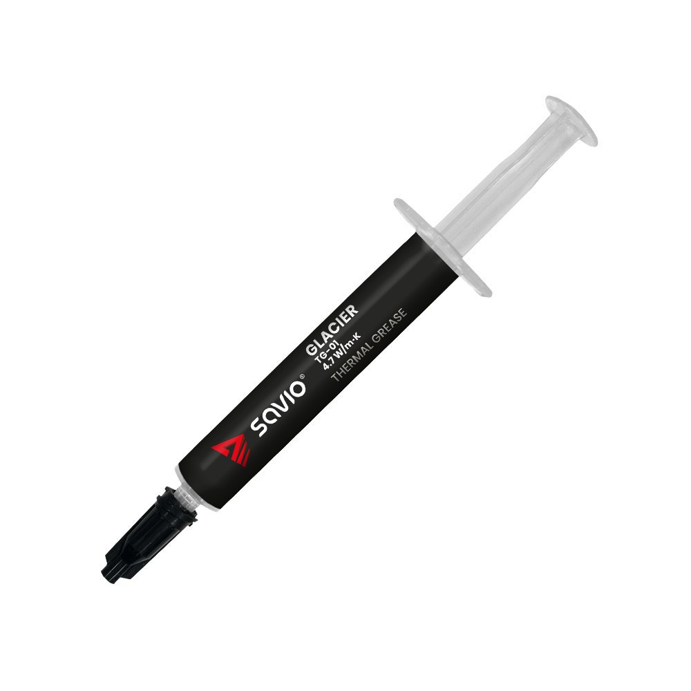 Savio TG-01 compontente del dissipatore di calore Pasta termica 4 7 W/m·K 4 g