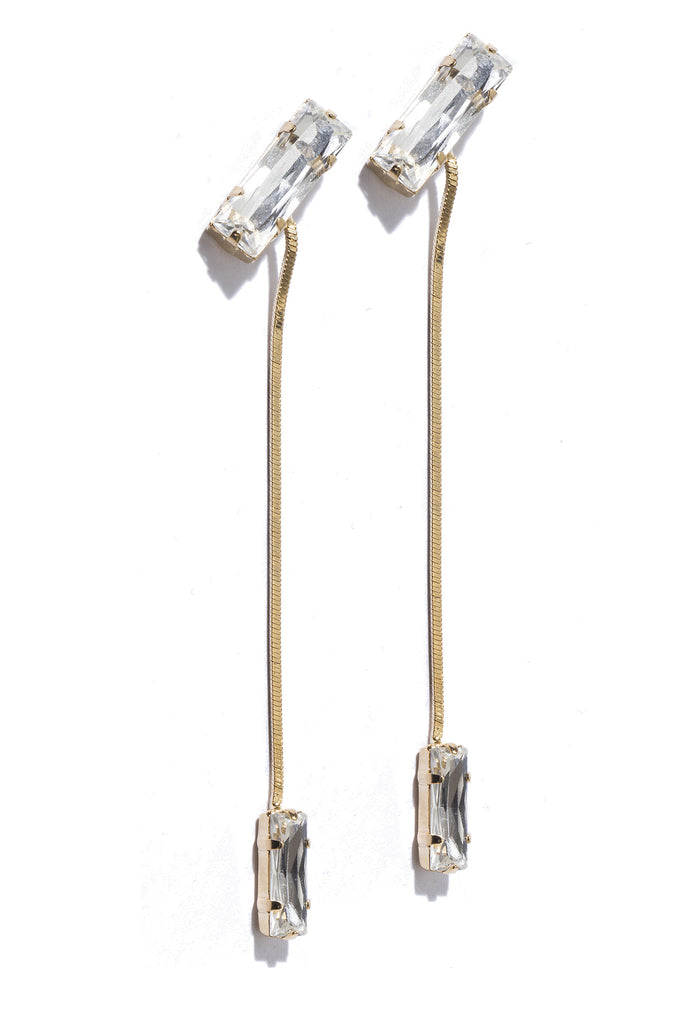 Silvia Gnecchi Baguette Earrings Promozione