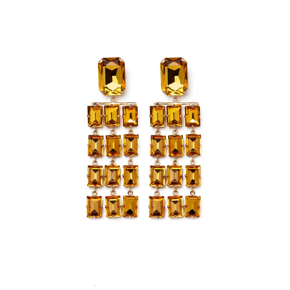 Silvia Gnecchi Chandler earrings 2025