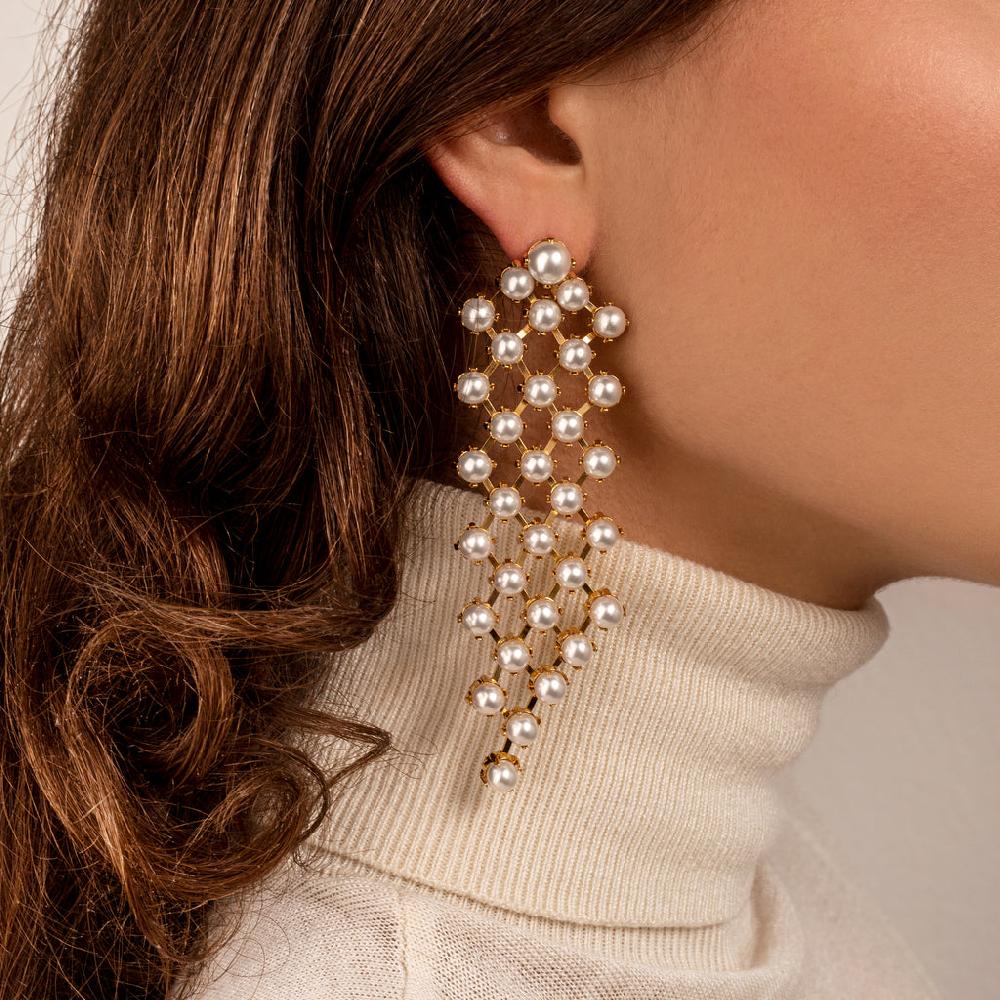Silvia Gnecchi Swish Earrings In Vendita
